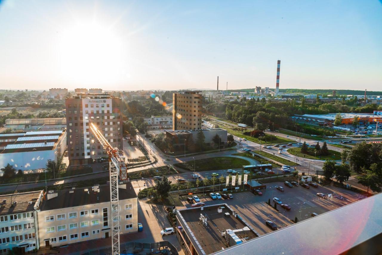 Apartament Plaza Tower 14 Pietro Kielce Ngoại thất bức ảnh